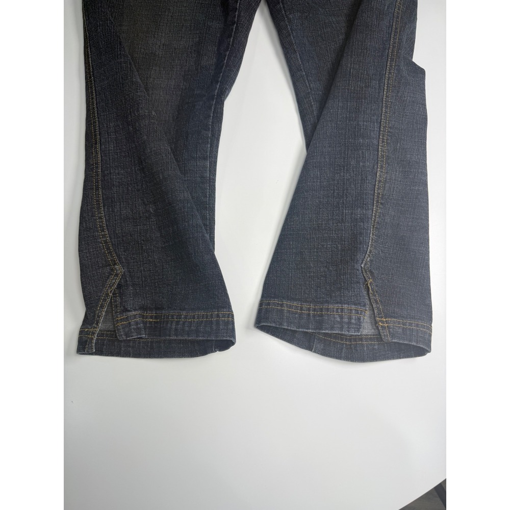 SF Jeans by Rosetti Womens Dark Wash Capri Denim Jeans Size 10 Stretch Cropped - Picture 9 of 12